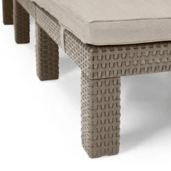 Keter Sonnenliege Daytona Cappuccino-Braun -Grünwelt Exporteren Garten-Winkel 811dd1830ff9fe671d7c8a71fcfbae12