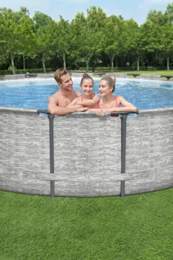 Bestway® Steel Pro MAX™ Aufstellpool Komplett-Set Mit Filterpumpe Ø 549 X 122 Cm, Steinwand-Optik (Cremegrau), Rund 27 Bestway® Steel Pro MAX™ Aufstellpool Komplett-Set Mit Filterpumpe Ø 549 X 122 Cm, Steinwand-Optik (Cremegrau), Rund -Grünwelt Exporteren Garten-Winkel 815f6ad77cec67abec69f2b02829fc20