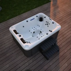 HOME DELUXE - Outdoor Whirlpool BEACH Plus Treppe Und Thermoabdeckung Außenpool Spa -Grünwelt Exporteren Garten-Winkel 8167676dd822a82b56c6ebb453f9b5c4