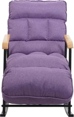 Schaukelstuhl HWC-K40, Schaukelsessel Schwingstuhl Relaxsessel, Liegefunktion Metall Stoff/Textil Lila-flieder 23 Schaukelstuhl HWC-K40, Schaukelsessel Schwingstuhl Relaxsessel, Liegefunktion Metall Stoff/Textil Lila-flieder -Grünwelt Exporteren Garten-Winkel 82793756a874347733dcace720b2829e