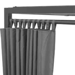 Juskys Doppel Loungebett Kreta - Gartenliege Für 2 Personen - Dach & Rückenlehne Verstellbar - Sonnenliege Für Terrasse, Garten & Balkon - Liege Grau -Grünwelt Exporteren Garten-Winkel 82f6650f2ea91a5b80bbd54c277bf145