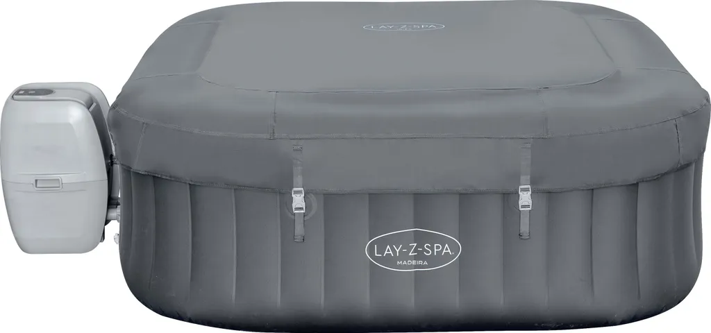 Bestway® LAY-Z-SPA® WLAN-Whirlpool Madeira AirJet™ 180 X 180 X 66 Cm, Eckig 4 Bestway® LAY-Z-SPA® WLAN-Whirlpool Madeira AirJet™ 180 X 180 X 66 Cm, Eckig – Bild 4