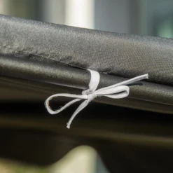 Outsunny Hollywoodschaukel Gartenschaukel Schaukelbank 3-Sitzer Mit Dach Stahl Grau+weiß 172 X 120 X 153cm -Grünwelt Exporteren Garten-Winkel 843b0cc215e2da0c207ccbf19c39de5f