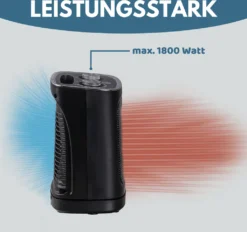 STAHLMANN Keramik Heizlüfter Energiesparend Und Leise 1800W – Heizung Elektrisch Mit Keramik-Heiztechnologie Und Thermostat – Elektrisches Heizgerät, Heizstrahler Innenraum, Electric Heater, 1800 -Grünwelt Exporteren Garten-Winkel 849fc420c162e9179c721b522cd4dbe7