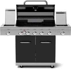 Nexgrill Gasgrill 5 Brenner Deluxe Mit Heckbrenner, Seitenkochfeld Und Seitenbrenner -Grünwelt Exporteren Garten-Winkel 85939d9bb2aed3fe706508e670241c91