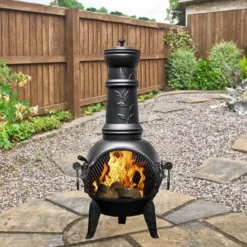 Buschbeck Mexiko-Ofen Leaf 107 Schwarz 90108.000 -Grünwelt Exporteren Garten-Winkel 8729ced41274ede21788c3c2cb0158bf