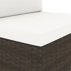 VidaXL Modulares 2-Sitzer-Sofa Poly Rattan Braun -Grünwelt Exporteren Garten-Winkel 88cb7a30f603f3a19d33400fe710cf3b