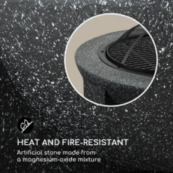 Troja Feuerschale Grill Ø 75 Cm Mit Funkenfang Stahl MgO-Kunststein Feuerfest 7 Troja Feuerschale Grill Ø 75 Cm Mit Funkenfang Stahl MgO-Kunststein Feuerfest -Grünwelt Exporteren Garten-Winkel 88f7b7a338dcbbe2c1ba44c21722b391