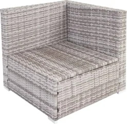 Poly-Rattan-Garnitur Busto, Gartengarnitur Sitzgruppe Sofa Lounge-Set Grau, Kissen Creme 18 Poly-Rattan-Garnitur Busto, Gartengarnitur Sitzgruppe Sofa Lounge-Set Grau, Kissen Creme -Grünwelt Exporteren Garten-Winkel 89bd5da00dca90e79b23fccc0ec081c7