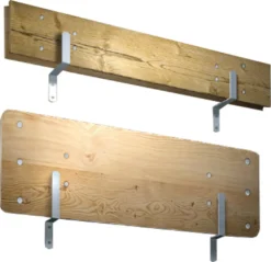 Vormann Halterungs-Sets Festzeltgarnitur Verzinkt 370/280 X 80/160 X 40 Mm