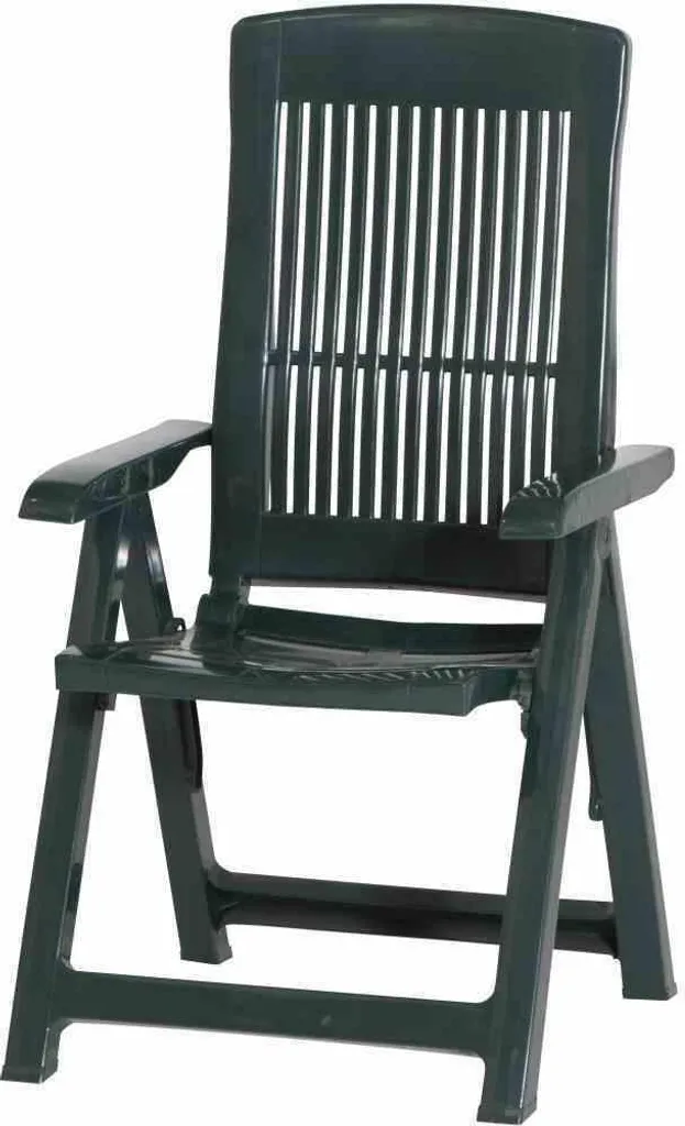 PROGARDEN Tampa SET 2x Klappsessel Grün Kunststoff M73529 6 PROGARDEN Tampa SET 2x Klappsessel Grün Kunststoff M73529 – Bild 6