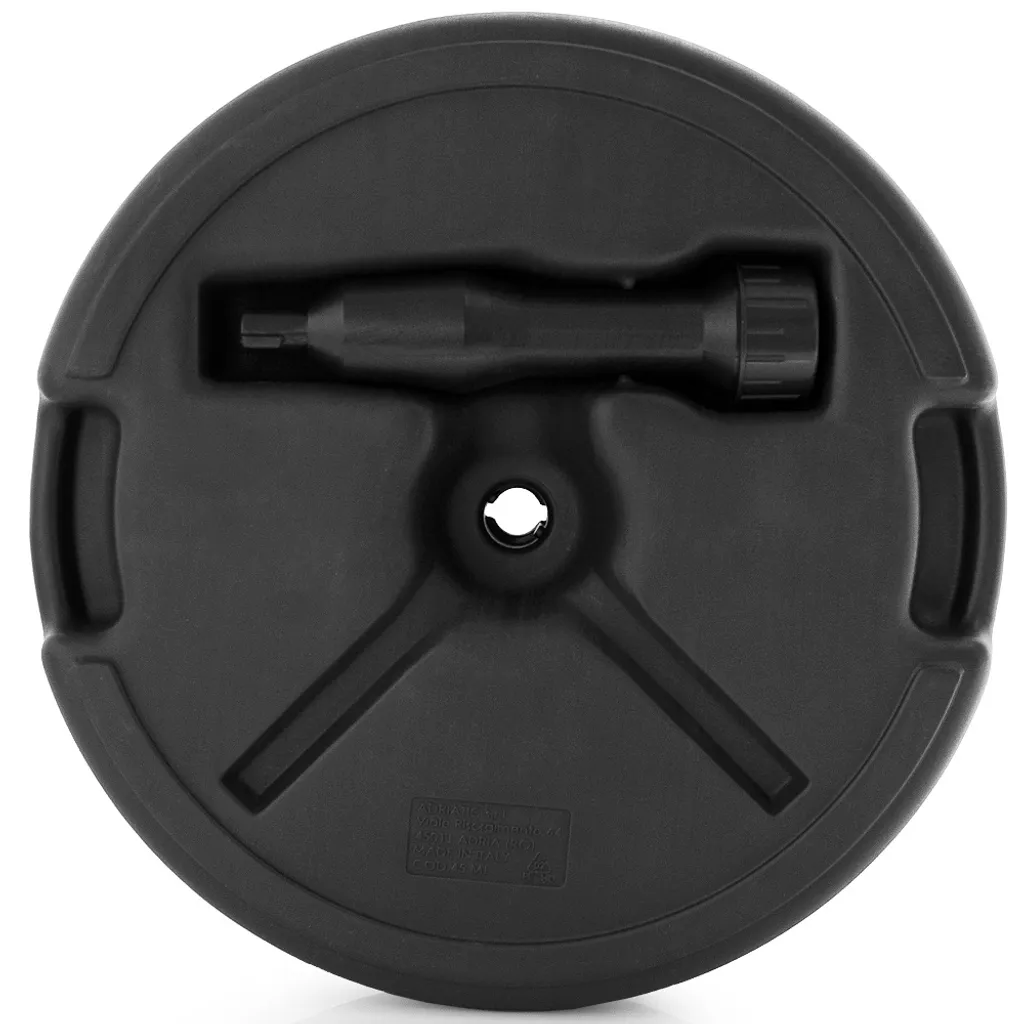 Sonnenschirmständer Sonnenschirmhalter In Rattanoptik Anthrazit 20L 45cm 4 Sonnenschirmständer Sonnenschirmhalter In Rattanoptik Anthrazit 20L 45cm – Bild 4