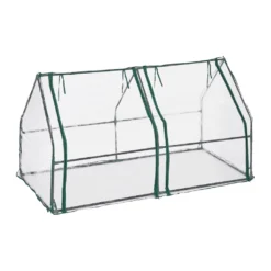 Relaxdays Folienfrühbeet PVC Mit 2 Türen -Grünwelt Exporteren Garten-Winkel 8b41dd718a0ff1acd02c1c09c33959f3