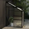 VidaXL Gewächshaus Anthrazit Aluminium 1,44 M³