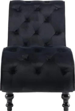 VidaXL Chaiselongue Schwarz Samt -Grünwelt Exporteren Garten-Winkel 8bbeaeaea52aa6c2aef4d3fc26345af1