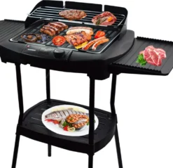 Syntrox Elektrischer Tischgrill Und Standgrill Kombination Mit Ablagen -Grünwelt Exporteren Garten-Winkel 8c1aa2caae3338d494ce7c5d8ab616bf