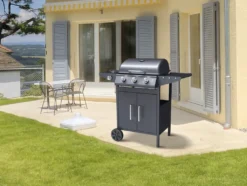 Tepro Gasgrill "Tarboro" 3-Brenner Mit Seitenkocher -Grünwelt Exporteren Garten-Winkel 8c73e919faeb6a275a6afbb892de956e