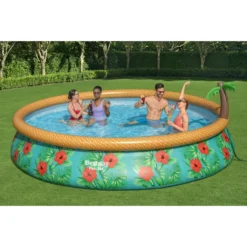 Bestway Fast Set™ Pool-Set Mit Filterpumpe "Paradise Palms", Rund, 457x84cm, 57416 31 Bestway Fast Set™ Pool-Set Mit Filterpumpe "Paradise Palms", Rund, 457x84cm, 57416 -Grünwelt Exporteren Garten-Winkel 8cd0e860b703c527f5ff7f57af1c2ee1