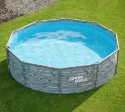 Summer Waves Rundpool Steinoptik, Ø 305 X 76 Cm -Grünwelt Exporteren Garten-Winkel 8cec1de486293a01ce56ef3852f3a4fd