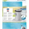 Intex 28602 Pool Filterpumpe 1250 L/h Schwimmbad Filteranlage+1 Kartusche 220V