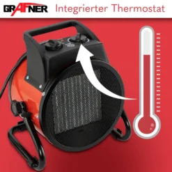 Grafner® Elektroheizer Heizlüfter Bauheizer 3000 Watt Heizstrahler EH10934 -Grünwelt Exporteren Garten-Winkel 8df98ab6507dba55f0e9fa36791369bd