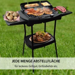 Syntrox Elektrischer Tischgrill Und Standgrill Kombination Mit Ablagen -Grünwelt Exporteren Garten-Winkel 8e90bb3c2a543eb2239478a11bf65bce