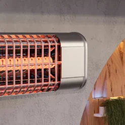 ROBERTO | Stand Heizstrahler | Edelstahl | 2400W | 3 Heizstufen | Infrarot Wärmestrahler, Infrarotstrahler -Grünwelt Exporteren Garten-Winkel 8e9e07e73a8a5cbc0a86f516f9e8497b