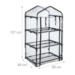 Relaxdays Gewächshaus Für Balkon Mit 3 Ebenen 13 Relaxdays Gewächshaus Für Balkon Mit 3 Ebenen -Grünwelt Exporteren Garten-Winkel 8f499633dca457616b9df7fe8c20062d