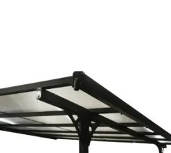 Westmann Aluminium Terassenüberdachung Mit Doppelstegplatten "Bruce" Schwarz 556 X 300 X 225-270 Cm (L X B X H) -Grünwelt Exporteren Garten-Winkel 8fe546c38ba68160f0369e4658563417