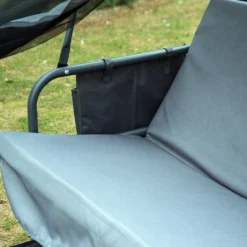 Outsunny Hollywoodschaukel Schaukelbank Gartenliege 3-Sitzer Mit Seitenwänden Grau 240x140x197cm 16 Outsunny Hollywoodschaukel Schaukelbank Gartenliege 3-Sitzer Mit Seitenwänden Grau 240x140x197cm -Grünwelt Exporteren Garten-Winkel 9164d9750f38dd5a845df466a5402bf9