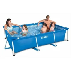 Intex Family Rahmenpool 28271NP Blau 260 X 160 X 65 Cm -Grünwelt Exporteren Garten-Winkel 91df10f2d6578155226bb753b54575e0