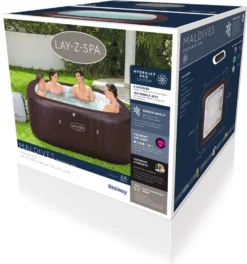 Bestway LAY-Z-SPA® Whirlpool Maldives HydroJet Pro™, Eckig, 201x201x80cm, 60033 31 Bestway LAY-Z-SPA® Whirlpool Maldives HydroJet Pro™, Eckig, 201x201x80cm, 60033 -Grünwelt Exporteren Garten-Winkel 9214ca43a127b1bc4690618d0a7afb4e