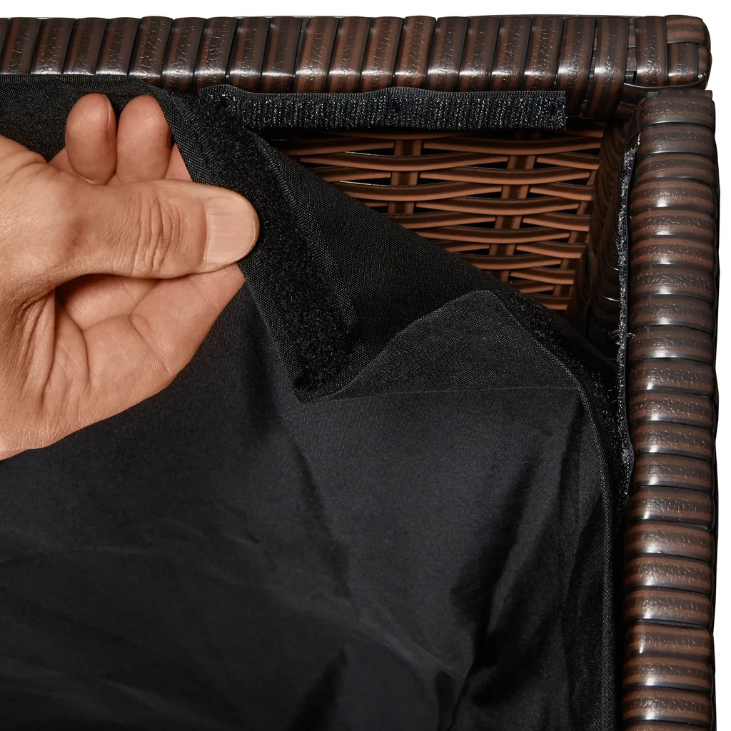 Tectake Auflagenbox Mit Aluminiumgestell Oslo, 145x82,5x79,5cm - Braun 7 Tectake Auflagenbox Mit Aluminiumgestell Oslo, 145x82,5x79,5cm - Braun – Bild 7