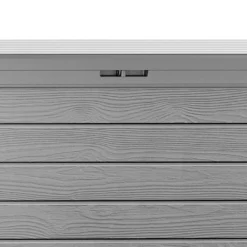 Deuba Auflagenbox Holzoptik 120x46x57cm Kissenbox Gartenbox Garten Truhe Hellgrau -Grünwelt Exporteren Garten-Winkel 927da46b07dd7d4b2af798b7306ad813