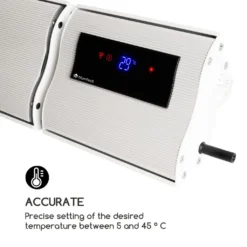 Blumfeldt Cosmic Beam Plus Terrassenheizstrahler Infrarot-Heizstrahler Elektroheizung , Dunkelstrahler , IR Comfort Heat , 2400 W , Thermostat: 5 - 45 °C , IP44 , Timer , Decken- Oder Wandinstallation , Fernbedienung , Aluminiumgehäuse , Weiß 16 Blumfeldt Cosmic Beam Plus Terrassenheizstrahler Infrarot-Heizstrahler Elektroheizung , Dunkelstrahler , IR Comfort Heat , 2400 W , Thermostat: 5 - 45 °C , IP44 , Timer , Decken- Oder Wandinstallation , Fernbedienung , Aluminiumgehäuse , Weiß -Grünwelt Exporteren Garten-Winkel 92ea2905d0561de59248808e4a345514