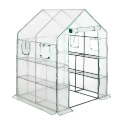 Relaxdays Begehbares Gewächshaus Mit 4 Fenstern -Grünwelt Exporteren Garten-Winkel 93343ed3613f36756b3a129086a3e623