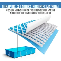 Bestway Steel Pro Framepool 400 X 211 Cm Mit Reinigungset (bundle) - Stahlrahmen Schwimmbecken Mit 7-teilige Pflegeset - Blau -Grünwelt Exporteren Garten-Winkel 938760bf98a2d6d9b2292c6a1d956d90