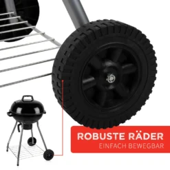 BBQ Collection Holzkohlegrill, Kugelgrill Rundgrill Ø 45 X 83 Cm Mit Deckel, Stabiler Standgrill Auf Rädern Mit Abnehmbarem Aschekasten & Ablagegitter, Schwarz 26 BBQ Collection Holzkohlegrill, Kugelgrill Rundgrill Ø 45 X 83 Cm Mit Deckel, Stabiler Standgrill Auf Rädern Mit Abnehmbarem Aschekasten & Ablagegitter, Schwarz -Grünwelt Exporteren Garten-Winkel 9517b0fc8bf80993775d57baa1a13bc5