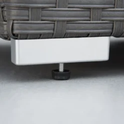 Outsunny Polyrattan Sitzgarnitur 10 Tlg. Sitzgruppe Gartenset Sofagarnitur Gartenmöbel Set Lounge Stahl Luxus Dunkelgrau -Grünwelt Exporteren Garten-Winkel 952f48eb8a9a00c557e775b65ee62acd