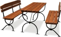 Natura Festzeltgarnitur Bayern 60 X 180