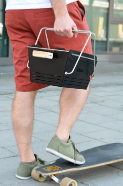 Knister Small Nicht Auseinanderziehbar, 28x20 Cm Grillfläche, 2.5kg, Stahl Feuerfest Pulverbeschichtet -Grünwelt Exporteren Garten-Winkel 9593a91a11a25bed09f5ef62b046dcdc