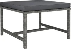 VidaXL 6-tlg. Garten-Lounge-Set Mit Kissen Poly Rattan Grau 16 VidaXL 6-tlg. Garten-Lounge-Set Mit Kissen Poly Rattan Grau -Grünwelt Exporteren Garten-Winkel 97bcf550093c4ab8eece5ff13a69d573