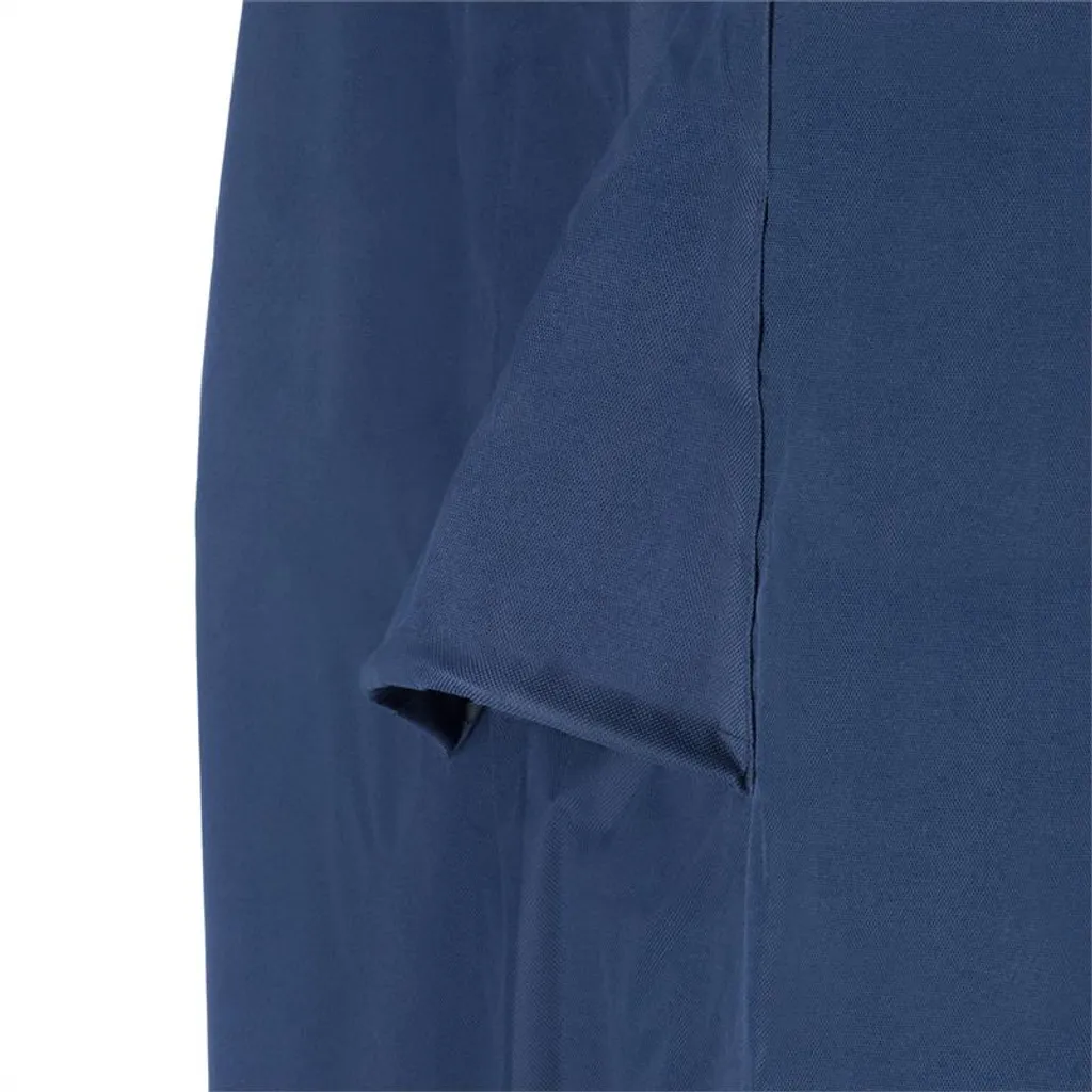 Blumfeldt Hiddensee - Strandkorbhaube , Schutzhülle , Witterungsschutz , Abdeckhaube , 115 X 160x 90 Cm , 2 Lüftungsfenster , Klettverschlüsse , Aufrollbare Frontklappe , Wasserdicht , Blau 3 Blumfeldt Hiddensee - Strandkorbhaube , Schutzhülle , Witterungsschutz , Abdeckhaube , 115 X 160x 90 Cm , 2 Lüftungsfenster , Klettverschlüsse , Aufrollbare Frontklappe , Wasserdicht , Blau – Bild 3