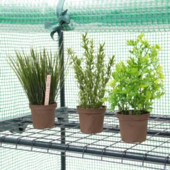 Relaxdays Foliengewächshaus Mit PE Gitterfolie -Grünwelt Exporteren Garten-Winkel 985bc2257c4f94bdb89167eb427979f1