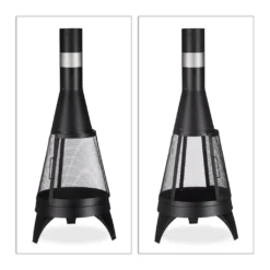 Relaxdays Terrassenofen Offene Feuerkammer -Grünwelt Exporteren Garten-Winkel 98c8b90dd9c97661ccc90c0aaaa8cff1