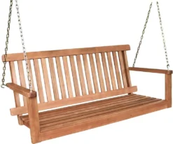 Hängebank COLUMBIA Eukalyptus 130 Cm L Gartenbank Bank Hollywoodschaukel Holz Aufhängen -Grünwelt Exporteren Garten-Winkel 993f9f7e7079fc9a7f7a41ffc405173b