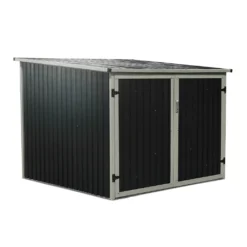 Westmann Fahrradgarage Gartenbox Anthrazit 200x203x158 Cm -Grünwelt Exporteren Garten-Winkel 9ab2a8fb683298f0d8f5d9aab61d62ef