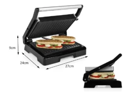 Tristar Kontaktgrill 1000 W Schwarz -Grünwelt Exporteren Garten-Winkel 9d63751e0fe206d541606a5c20dc3b58