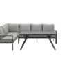 Garden Impressions Sergio Lounge/Dining Set 3-teilig Links Hellgrau