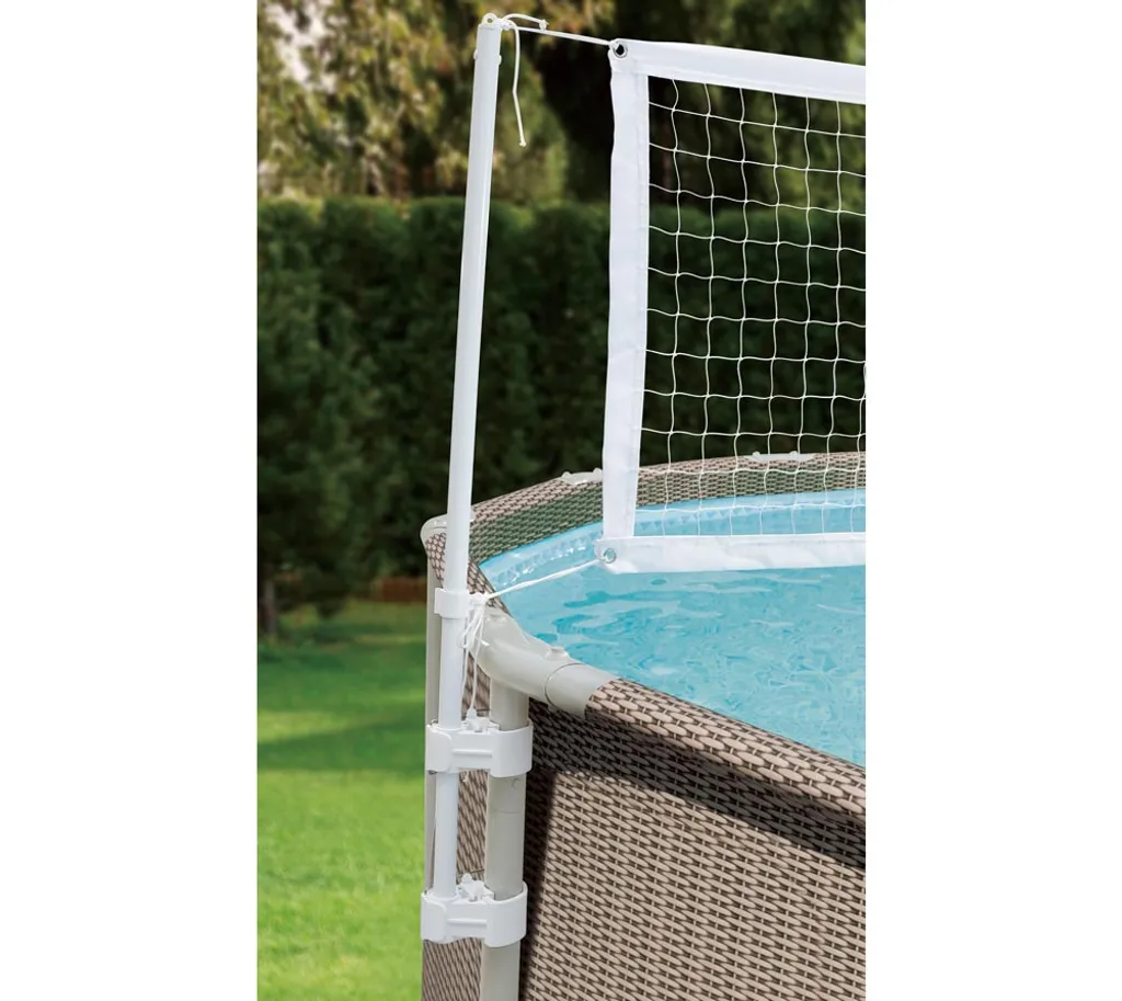 Summer Waves Poolspiel Volleyball Netz Tor Frame Pool Zubehör 60x3x88 Cm 3 Summer Waves Poolspiel Volleyball Netz Tor Frame Pool Zubehör 60x3x88 Cm – Bild 3